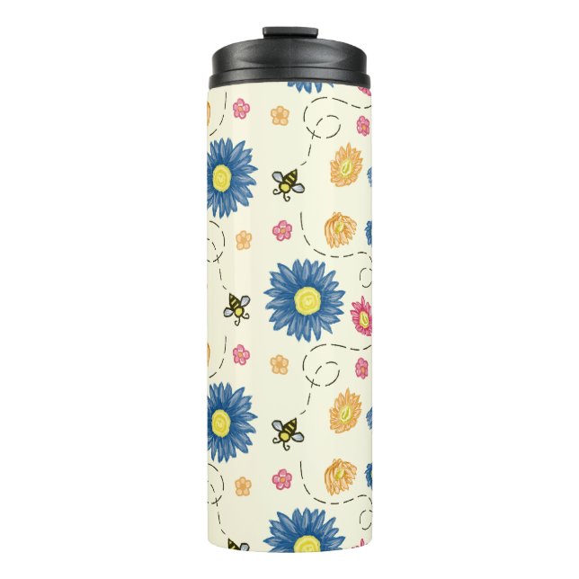 Spring Colours Thermal Tumbler (Front)