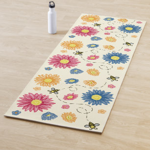 Spring Colours Yoga Mat