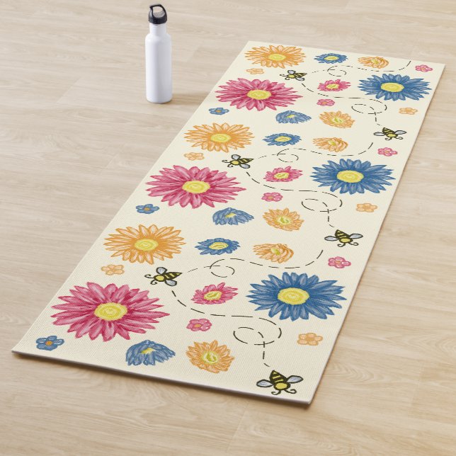 Spring Colours Yoga Mat (In Situ)