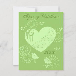 Spring Cotillion Invitations