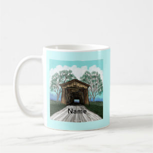 Spring Covered Bridge Coffee Mug