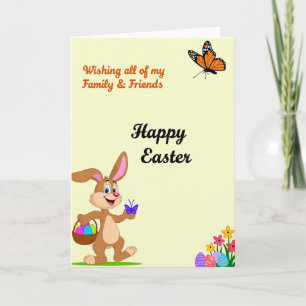 Spring Creature Kraft Paper Look Card