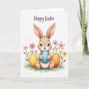Spring Creature Oval Scene Card