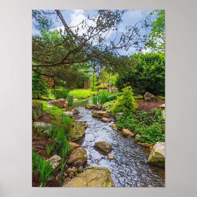 Spring Creek Painterly Poster (Front)
