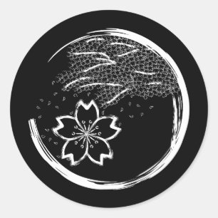 Spring Crest Classic Round Sticker