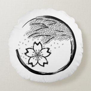 Spring Crest Round Cushion