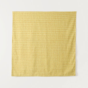 Spring crochet background in yellow. tapestry