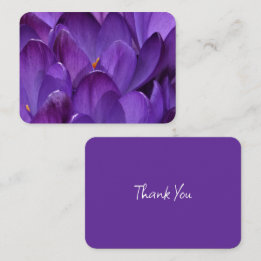 Spring Crocus Photography Card