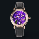 SPRING CROCUS WATCH<br><div class="desc">A photographic design of beautiful spring crocuses.</div>