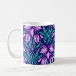 Spring crocuses coffee mug