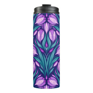 Spring crocuses thermal tumbler