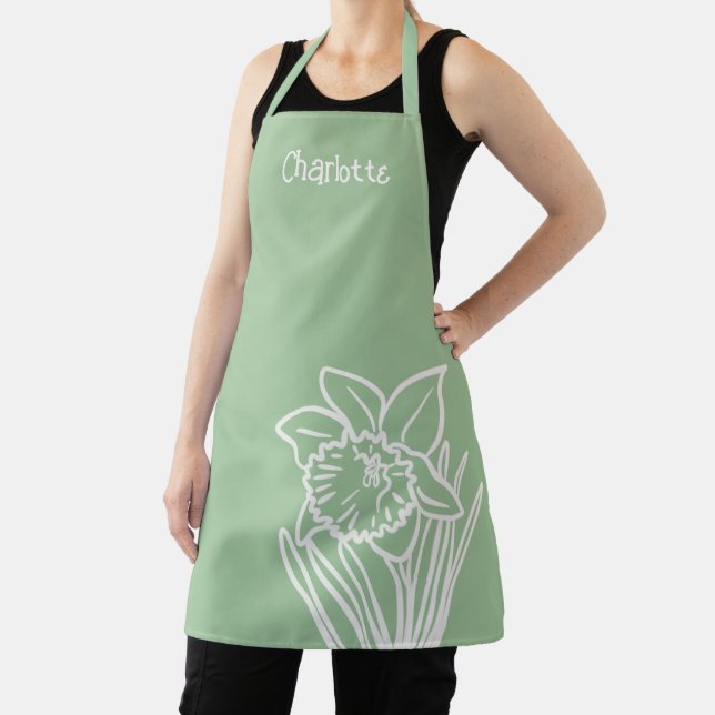 Spring Daffodil  Apron (Insitu)