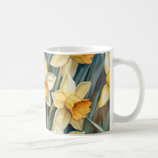 Spring Daffodils Coffee Mug (Right)