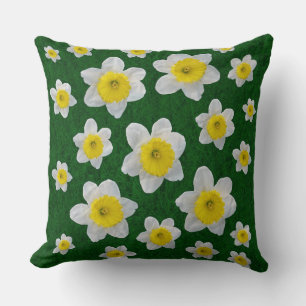 Spring Daffodils Cushion