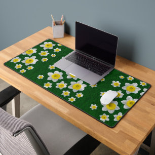 Spring Daffodils Desk Mat