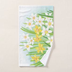 Spring Daffodils  Hand Towel