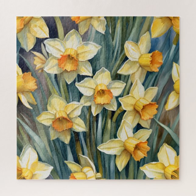 Spring Daffodils Jigsaw Puzzle (Vertical)