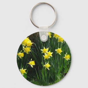 Spring Daffodils Key Ring