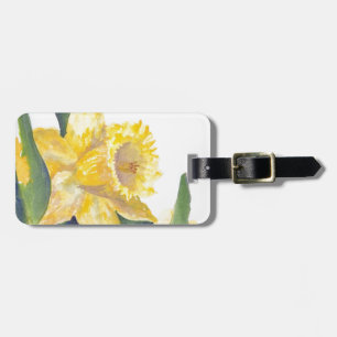 Spring Daffodils Luggage Tag