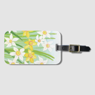 Spring Daffodils Luggage Tag