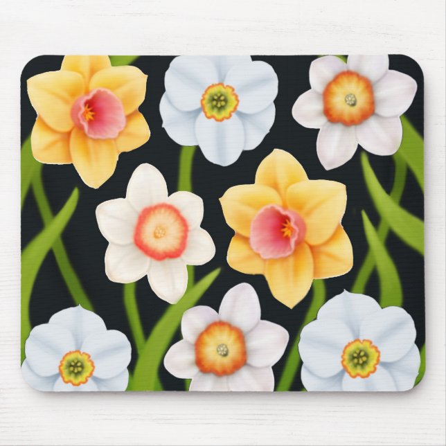 Spring Daffodils Mousepad (Front)