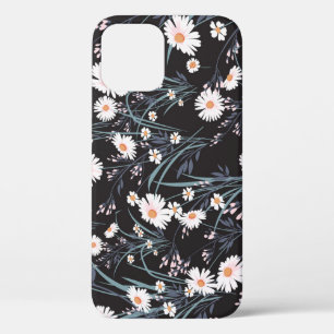 Spring Daisy Floral Seamless Design iPhone 12 Case