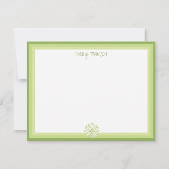 Spring Daisy Note Card (Front)
