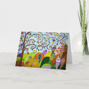 SPRING DANCE GREETING CARD