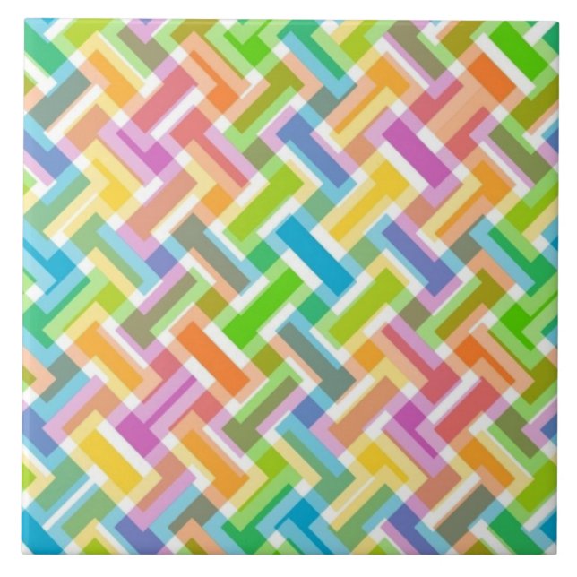 Spring Day Ceramic Tile (Front)
