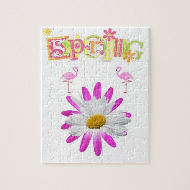 Spring Decorative Jigsaw Puzzle (Vertical)