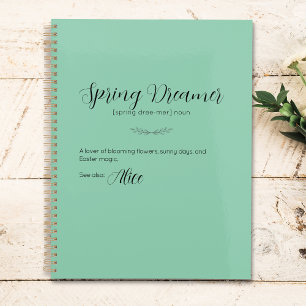 Spring Dreamer Personalised Easter Planner