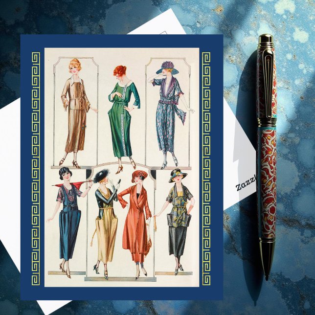Spring Dresses. (1920)  Postcard (Creator Uploaded)