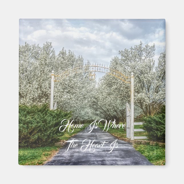 Spring Drive Home Magnet (Front)