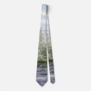Spring Drive Home Neck Tie