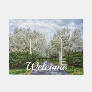 Spring Drive Home Welcome Doormat