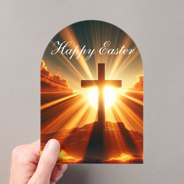  Spring Easter Acrylic Invitations (Insitu (Handheld))