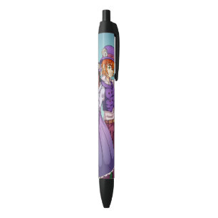 Spring Easter Couple Black Ink Pen