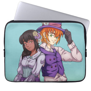 Spring Easter Couple Laptop Sleeve