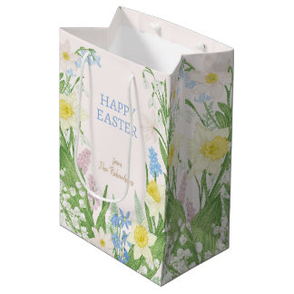 Spring Easter Egg Hunt Medium Gift Bag