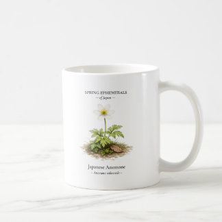 Spring Ephemerals of Japan – Japanese Anemone Coffee Mug