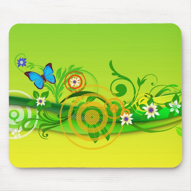 Spring Explosion Mouse Pad (Front)