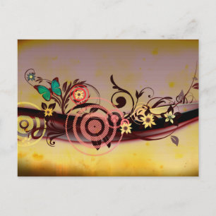 Spring Explosion Postcard