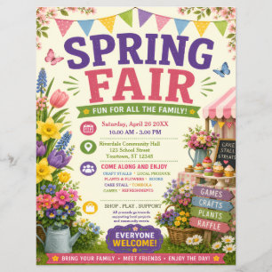 Spring Fair Flyer