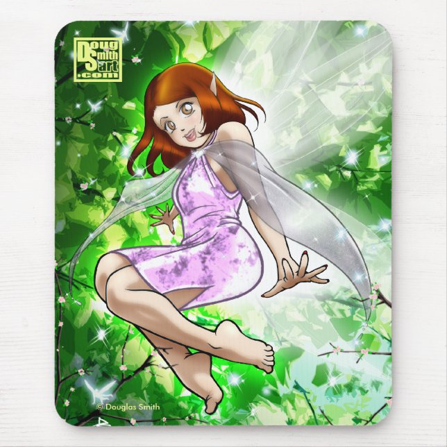 Spring Fairy Mousepad (Front)
