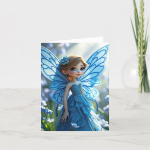 Spring Fairy Portrait Card