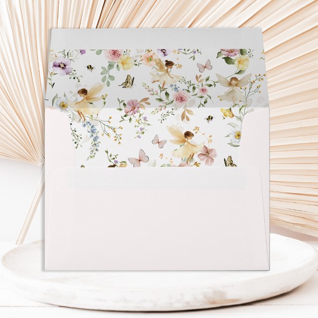 Spring Fairy Wildflower Meadow Floral Garden Envelope (Creator Uploaded)
