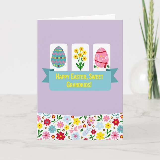 Spring Family Affection Card (Front)