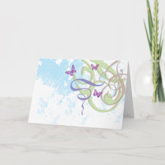 Spring Fantasy - Greeting Note Card