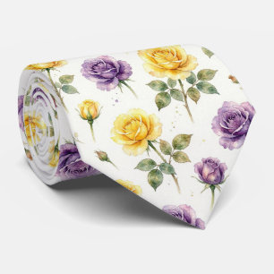 Spring Fashion Wedding & Event Floral Necktie