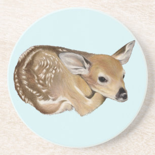 Spring Fawn Coaster
